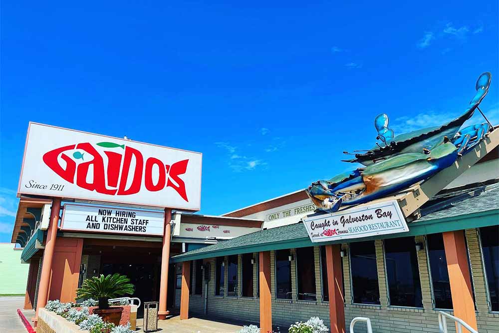 Gaidos Seafood Restaurant Galveston Texas